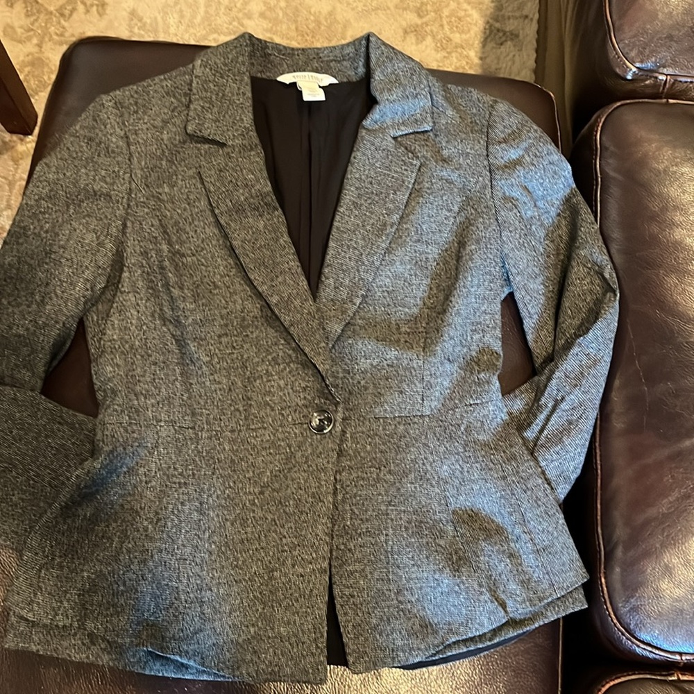 WHBM peplum blazer
